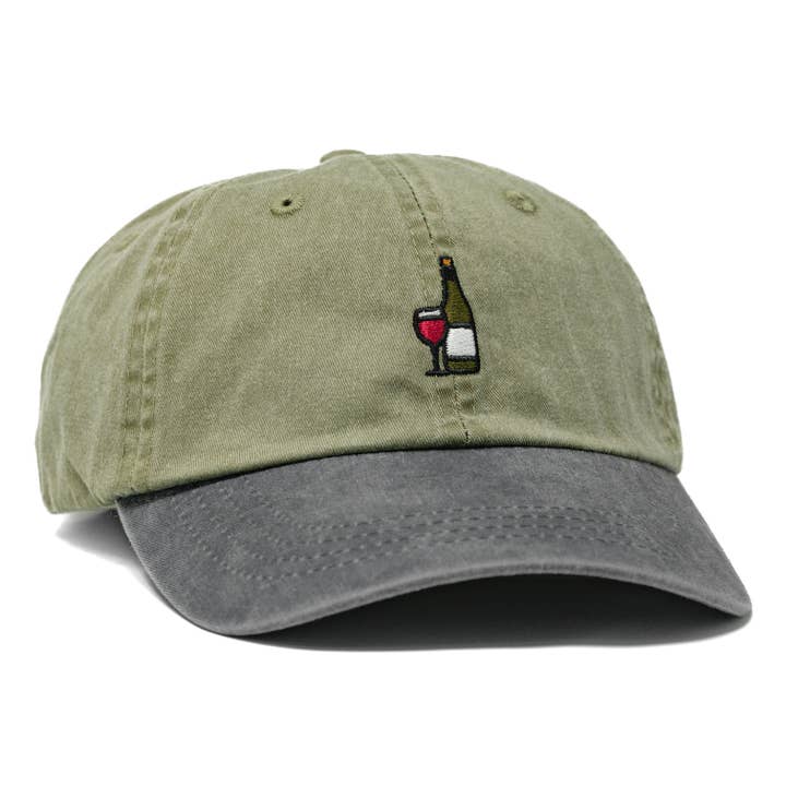 The Hungry Sloth - Wholesale Baseball Cap - Unisex - Wine Embroidered Hat6