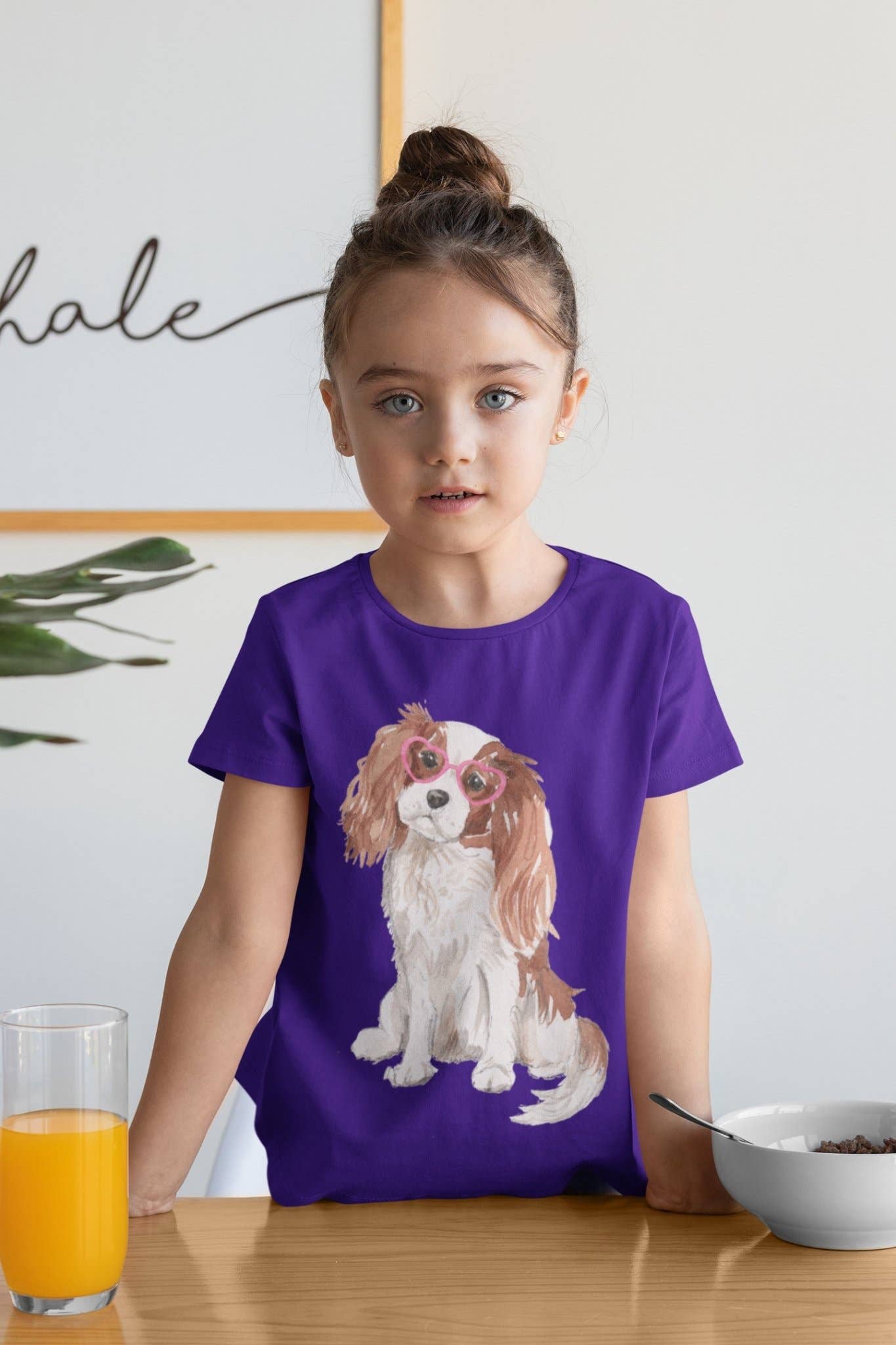Pink N Paw - Wholesale Screen Printed T-Shirt - Kids - Cavalier Lover - Cute Kids Shirt1