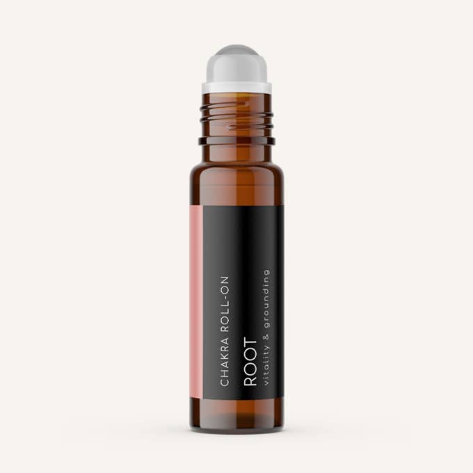 Root - Chakra Roll On per la vendita all'ingrosso da parte di Coma Organics