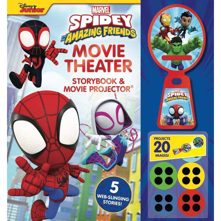 Marvel Spidey and His Amazing Friends: Movie Theater Storybook & Movie Projector by Grace Baranowski for wholesale by Simon & Schuster
