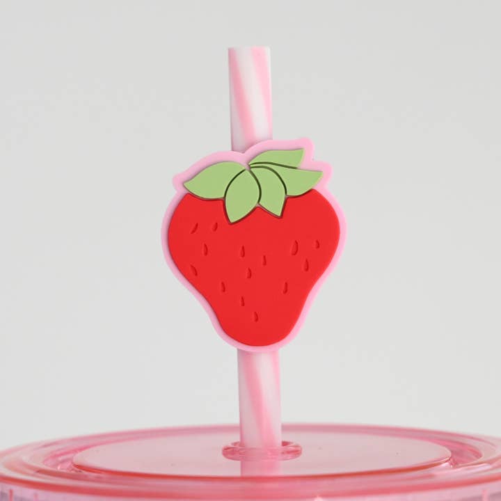 Silver Buffalo - Wholesale Drinking Glass/Cup - Strawberry Shortcake Sweet Dreams 24oz Cold Cup w/ Lid