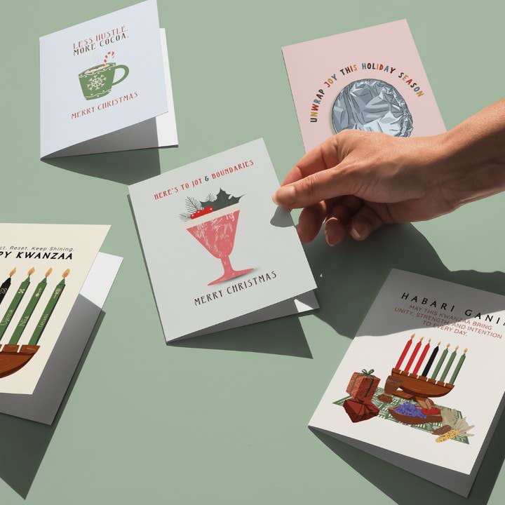 CheerNotes Greeting Cards & Stationery - Wholesale Kwanzaa Card - Happy Kwanzaa Card | Holiday Greeting Cards3