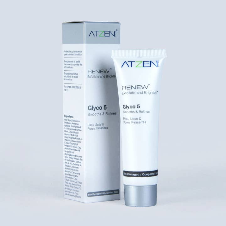 RENEW Glyco 5 for wholesale by ATZEN Skin Care