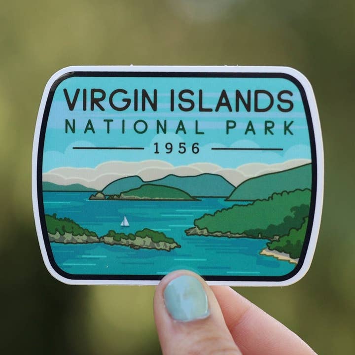 Virgin Islands National Park Sticker for wholesale by Squatchy