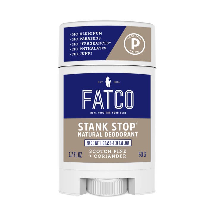 FATCO - Wholesale Deodorant - Unisex - Stank Stop, Stick, Scotch Pine + Coriander - 1.7 oz0