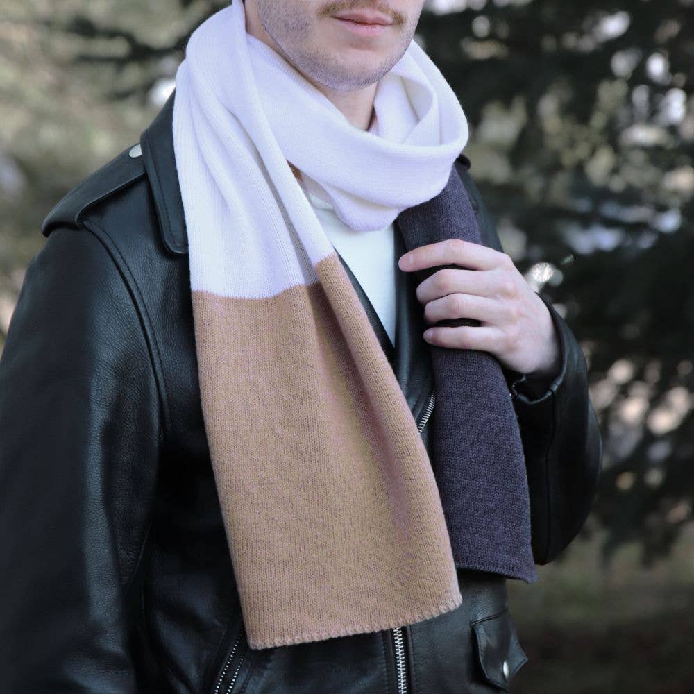 MAISON BONNEFOY - Wholesale Scarf - Unisex - PIERRE - 100% wool scarf2