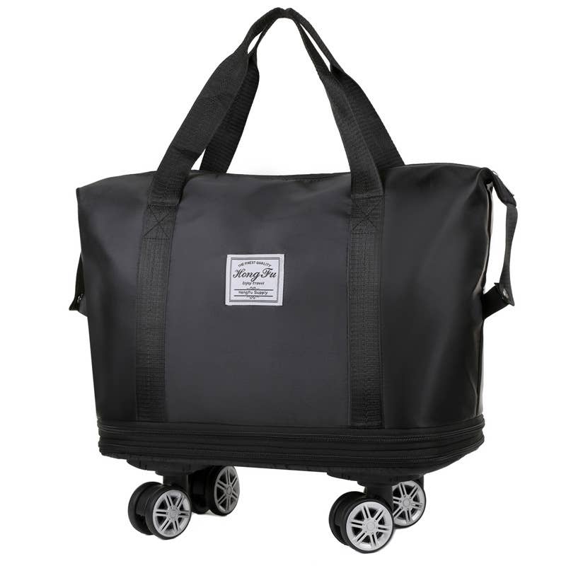 wandf - Wholesale Tote Bag - Unisex - Rolling Duffle Bag, Expandable Tote Bag with Spinner Wheels2