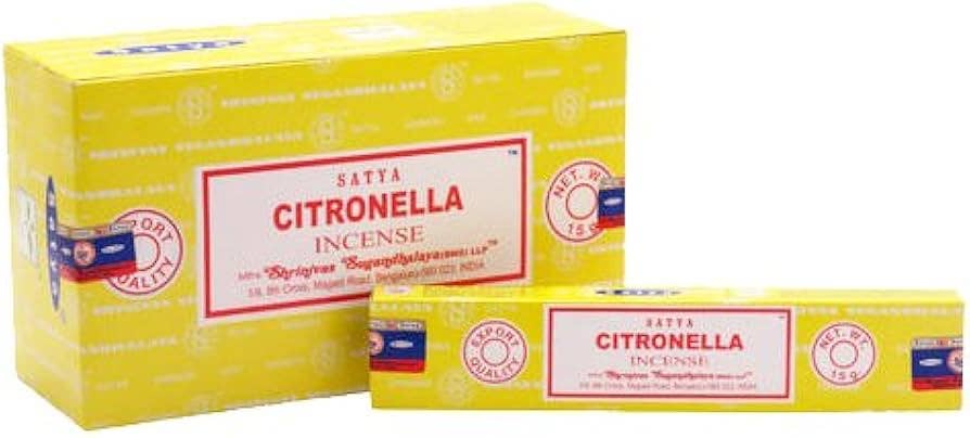 Magnifique Hearts - Wholesale Incense - Citronella - Satya Incense Sticks Hand Rolled  0