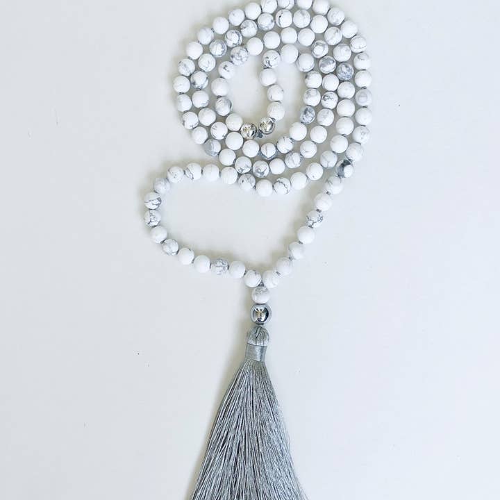 I Am Calm Mala Necklace for wholesale by I am Blessed Mala Beads