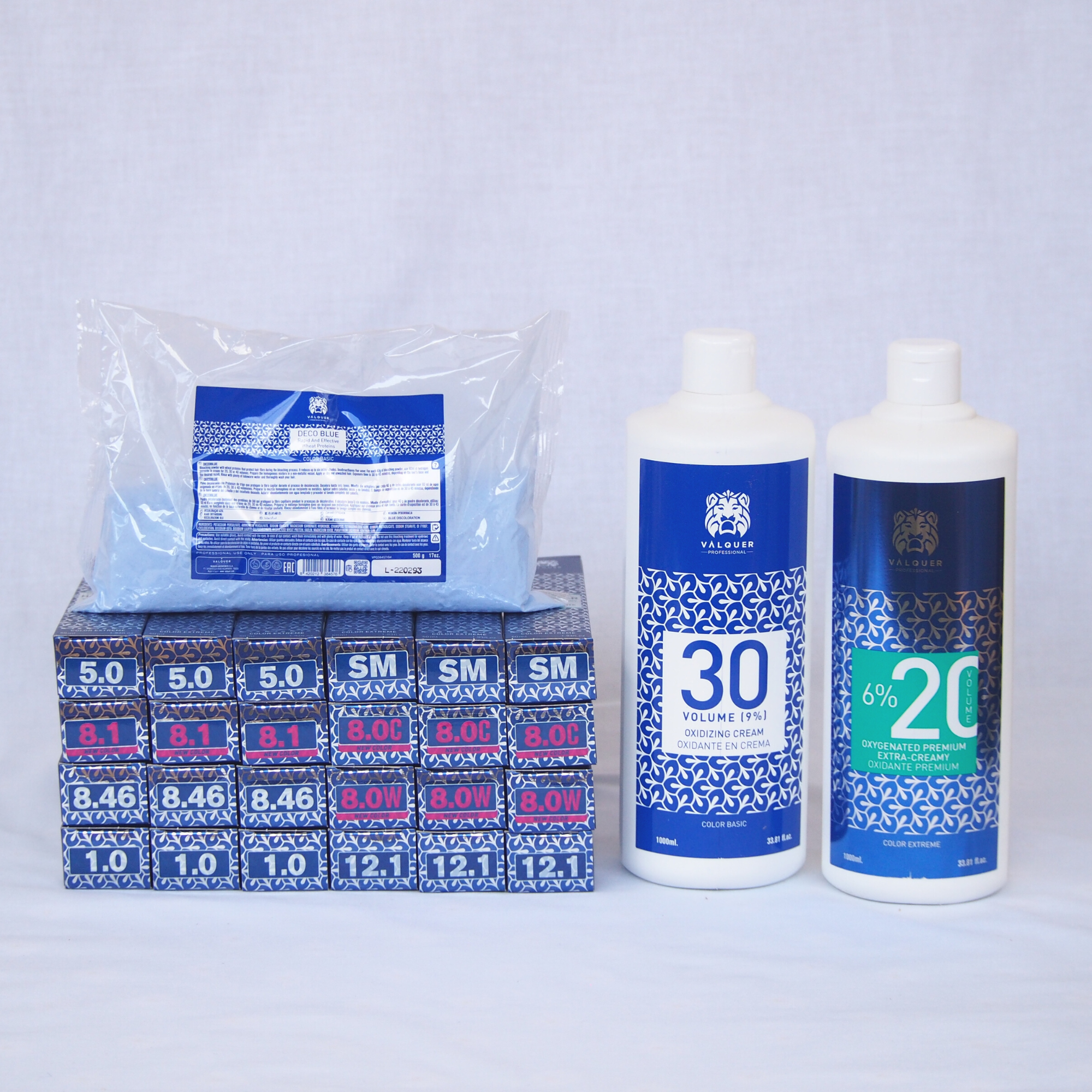 Valquer Laboratorios - Wholesale Hair Dye - Welcome Pack Professional Color - Complete Kit1