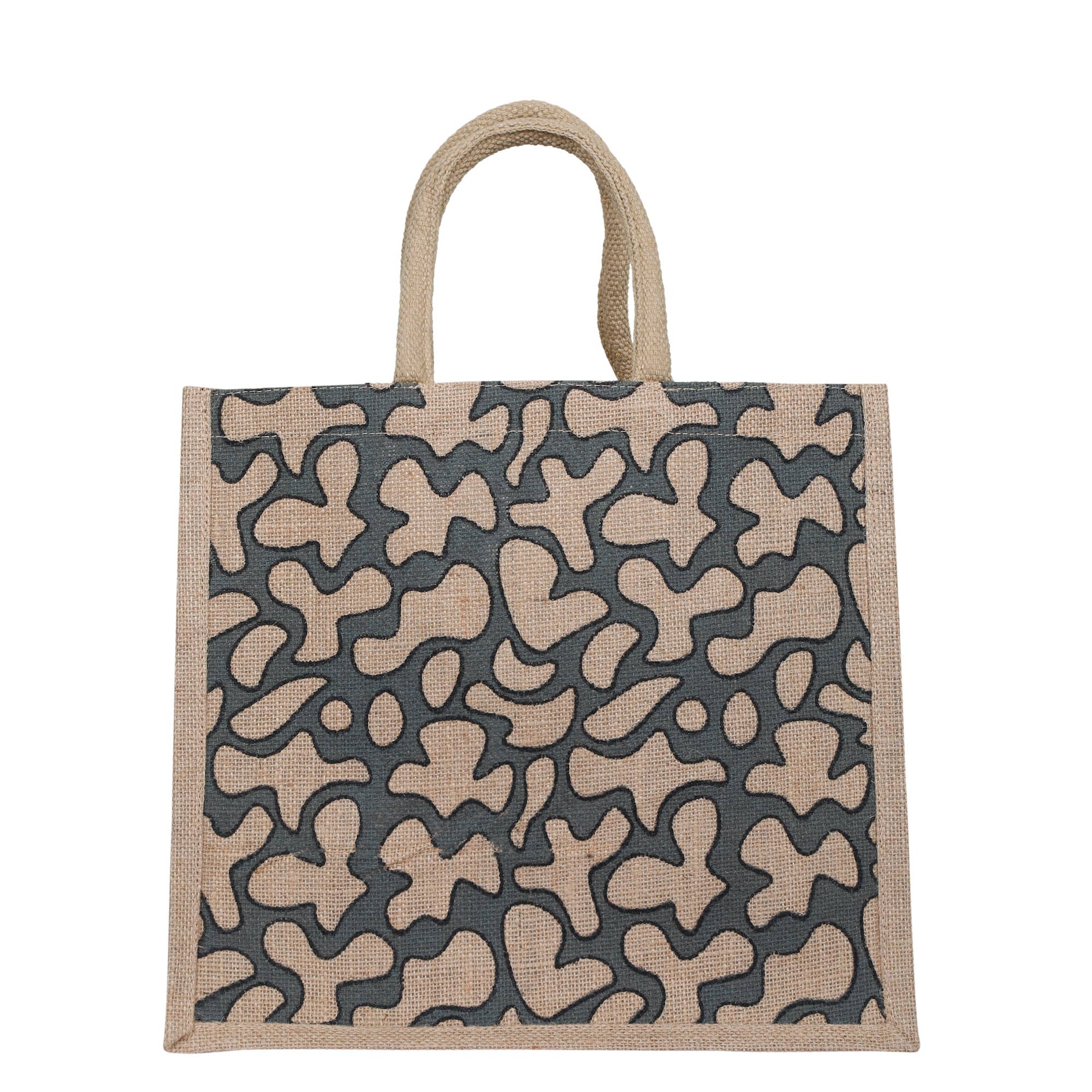 ecojutebags - Wholesale Tote Bag - Women's - Printed Jute Tote Bag – Eco-Friendly & Reusable Shopping Bag0