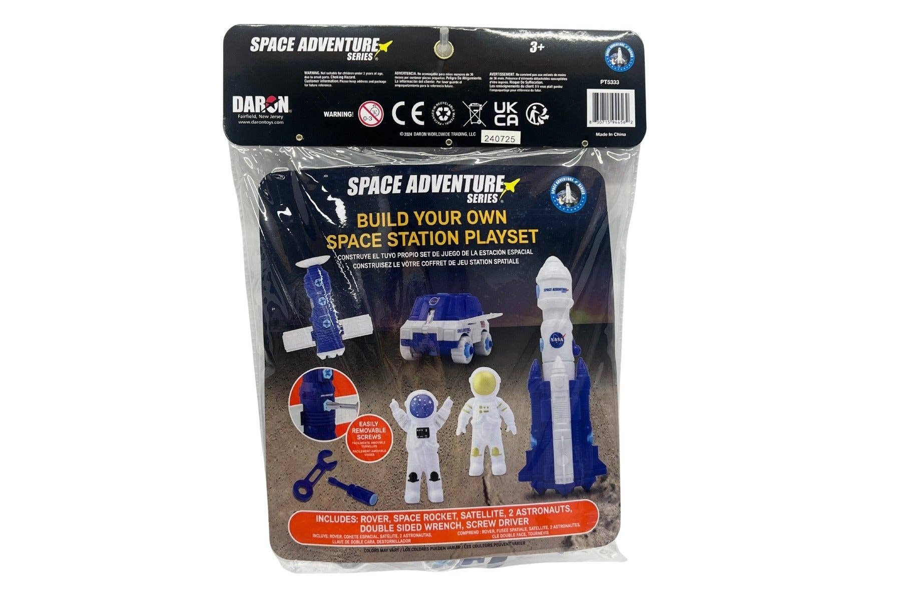 Daron Worldwide Trading - Wholesale Toy Set - Kids - SPACE ADVENTURE DIY SPACE PLAYSET8