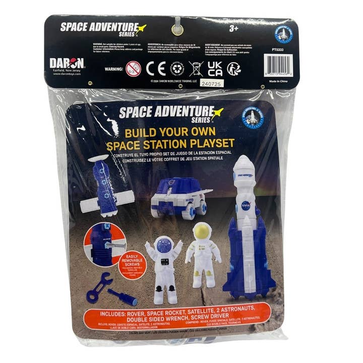 Daron Worldwide Trading - Wholesale Toy Set - Kids - SPACE ADVENTURE DIY SPACE PLAYSET8