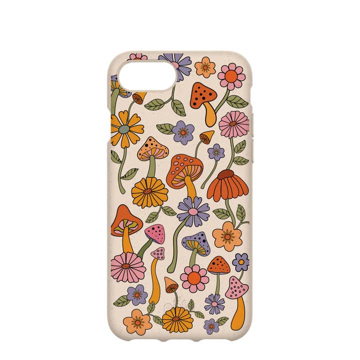Seashell Shrooms and Blooms iPhone 6/6s/7/8/SE Case for wholesale by Open Mind Developments Corporation