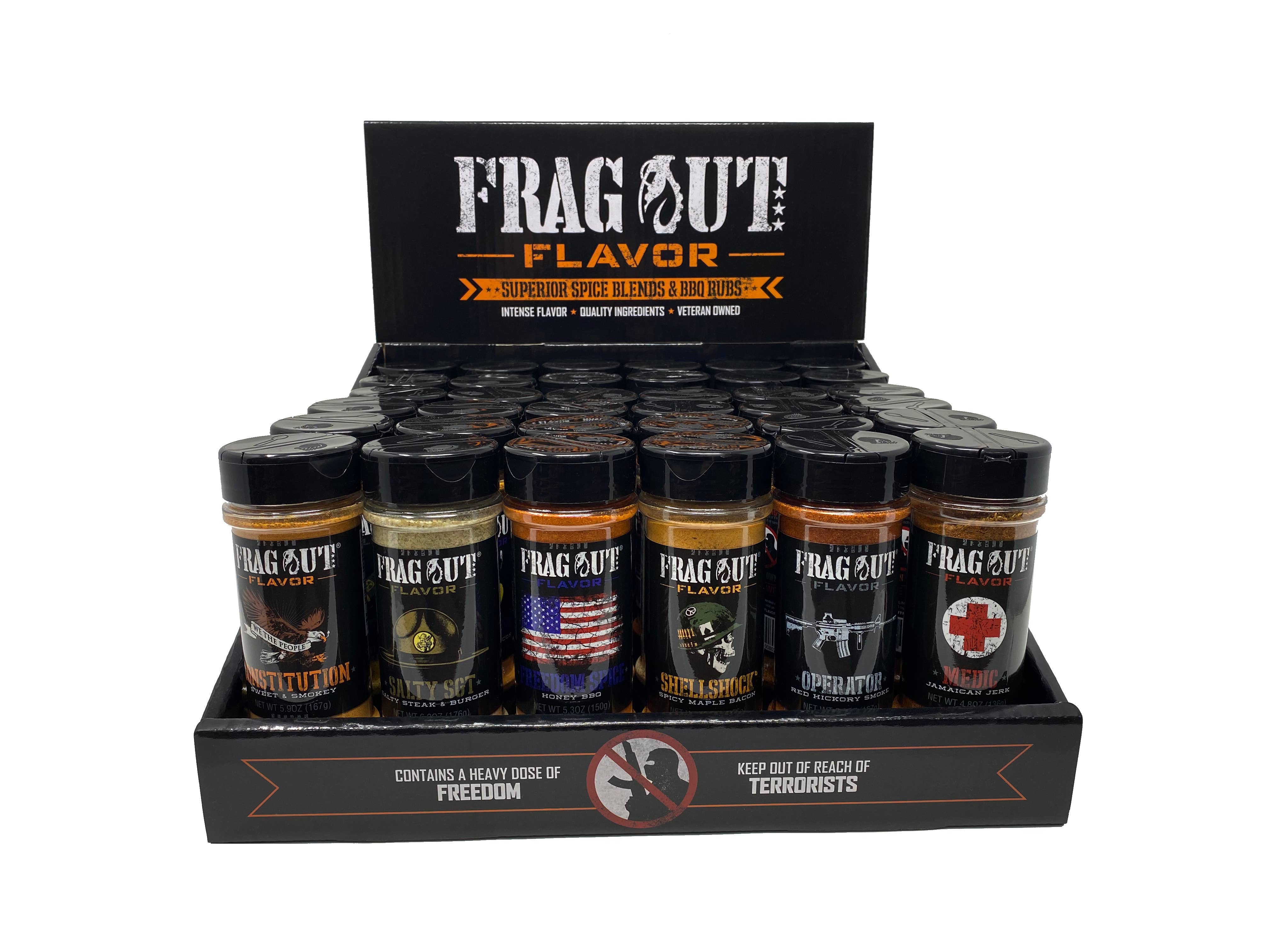 Frag Out Flavor - Wholesale Retailer Display - Food & Drink - Countertop Display Stand1