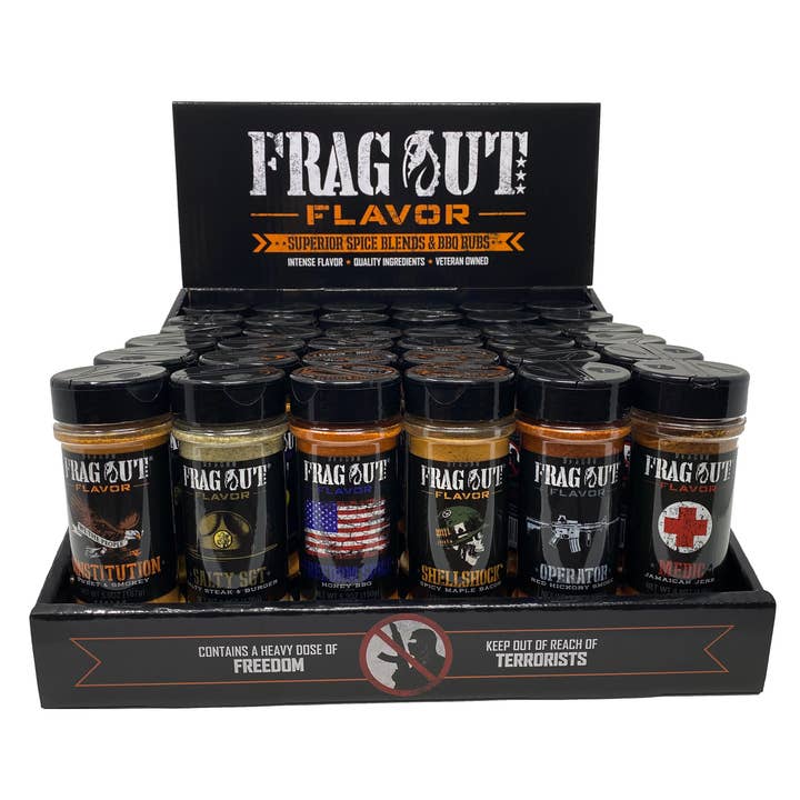 Frag Out Flavor - Wholesale Retailer Display - Food & Drink - Countertop Display Stand1