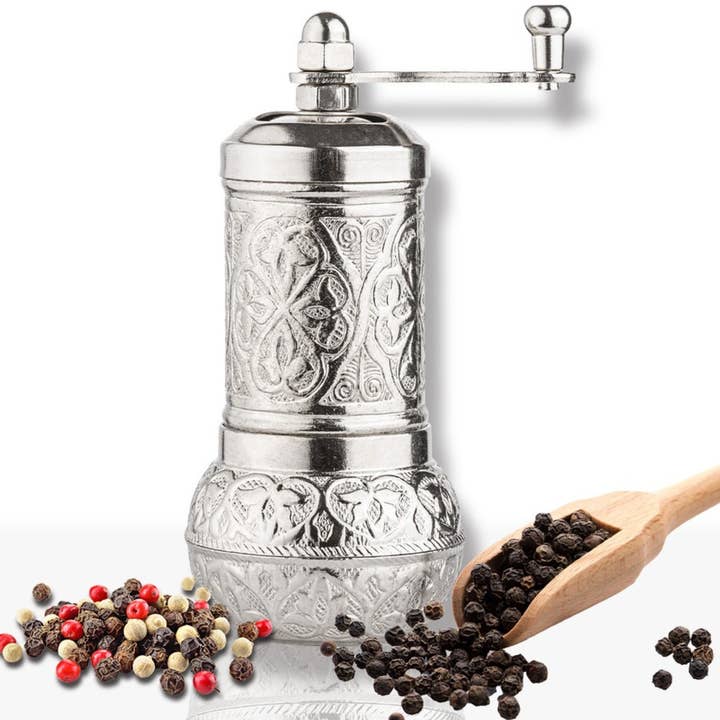 Hakan - Wholesale Pepper Mill - Copper Black Pepper Grinder, Refillable Spice Mill, 4.3 in19