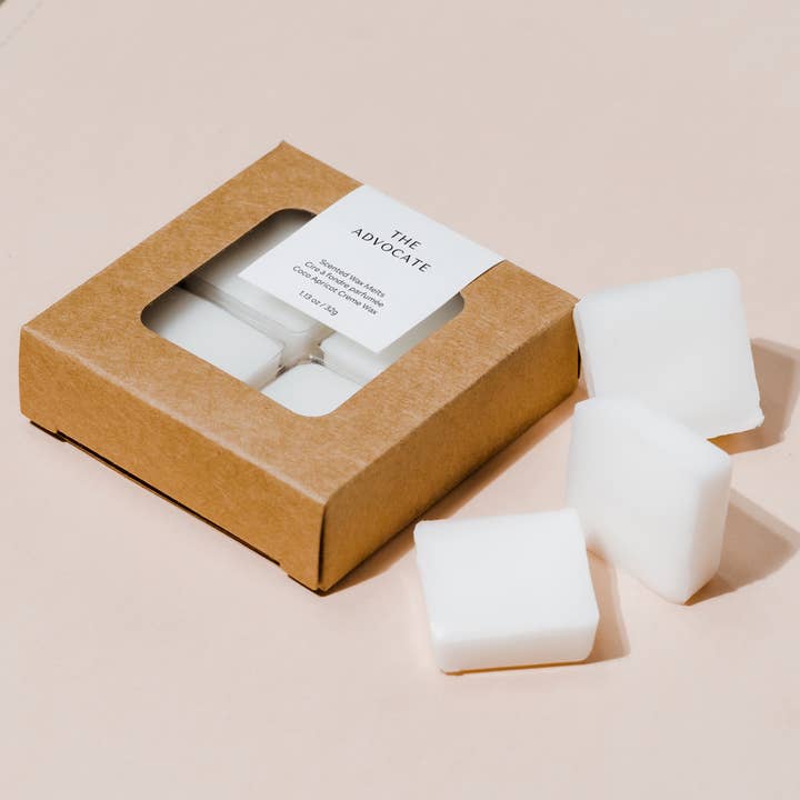 The Advocate - Coco Apricot Creme Soy Wax Melts for wholesale by Sharon Candle Company