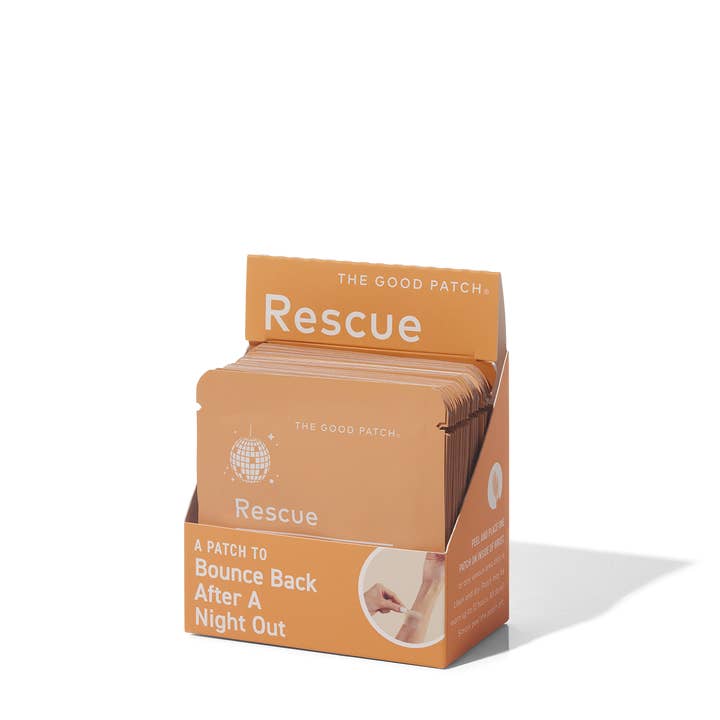 The Good Patch - Wholesale Oral Supplement/Vitamin - Rescue Wearable Wellness Patch Single