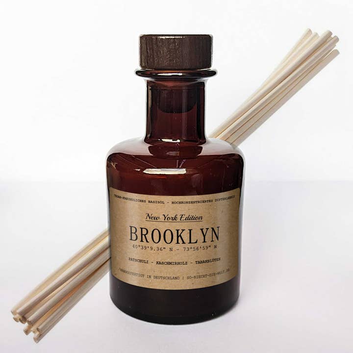 Diffuseur de parfum d'intérieur Brooklyn - Édition New York - Patchouli | pour la vente par So riecht die Welt