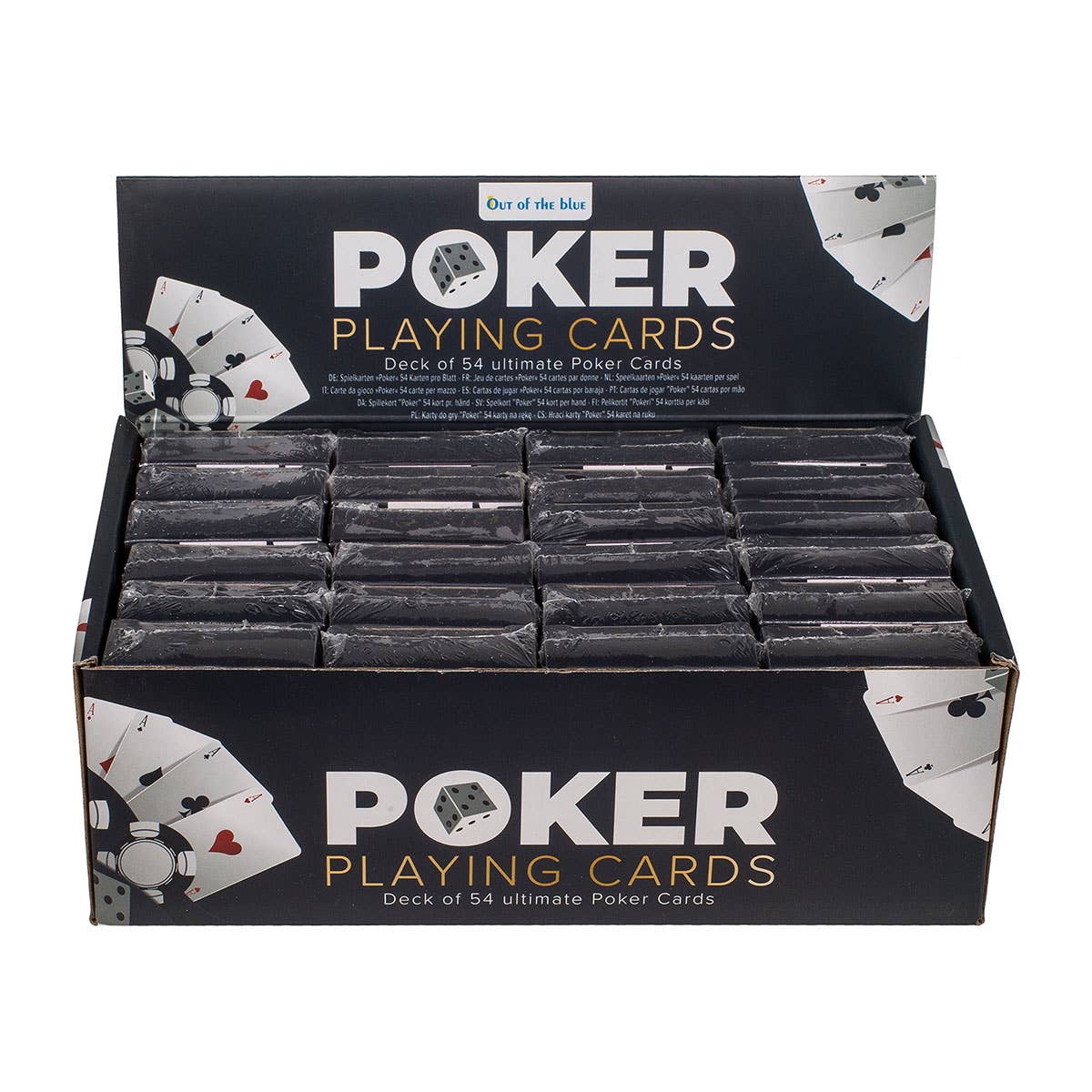 Accentra - Wholesale Playing Cards - Mini playing card set Poker with 54 cards0