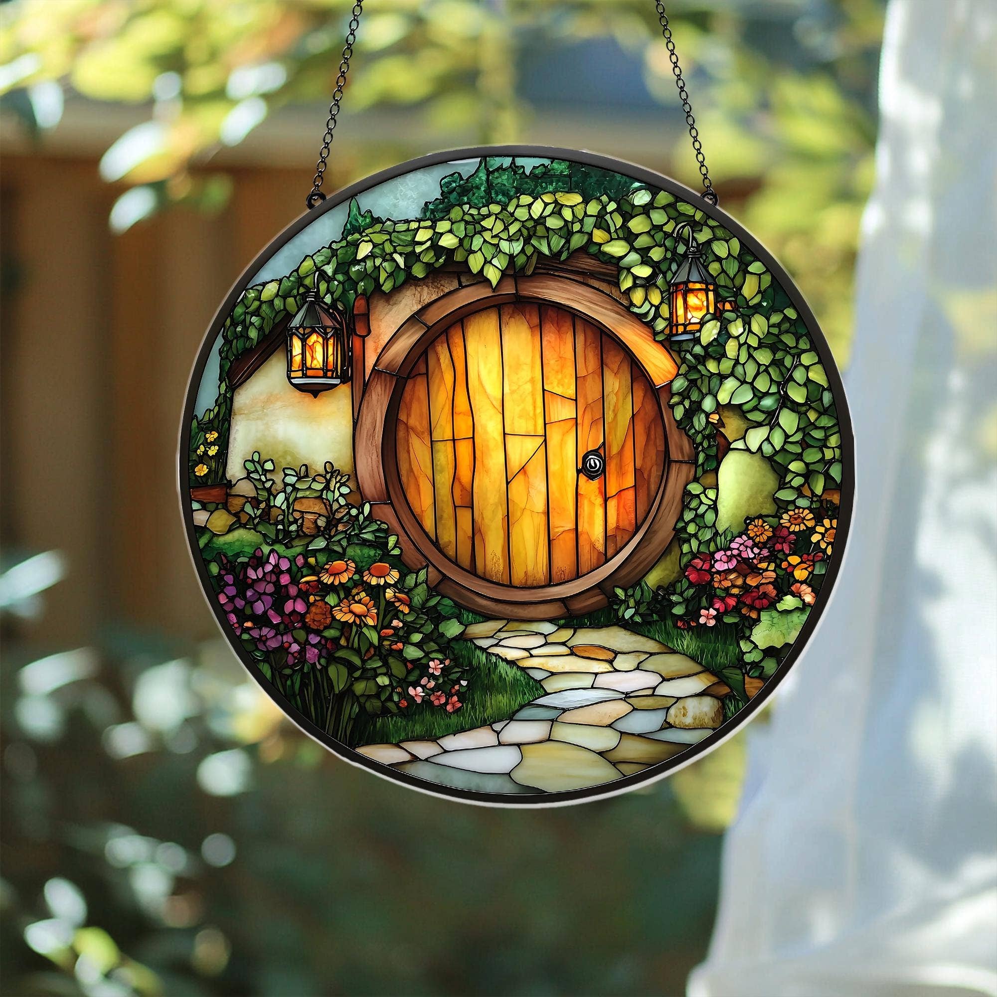 NVC Ecommerce LLC - Wholesale Suncatcher - The Shire Hobbit Suncatcher, The Lord Of The Rings Decor