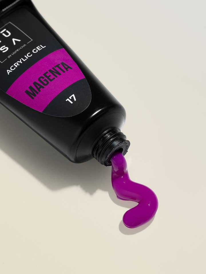 Acrylic Gel Magenta 17 - 35 ml for wholesale by MUSA
