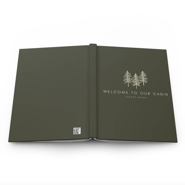 LuvSkyy - Wholesale Guest Book - Cabin & Vacation Rental Guest Welcome Book