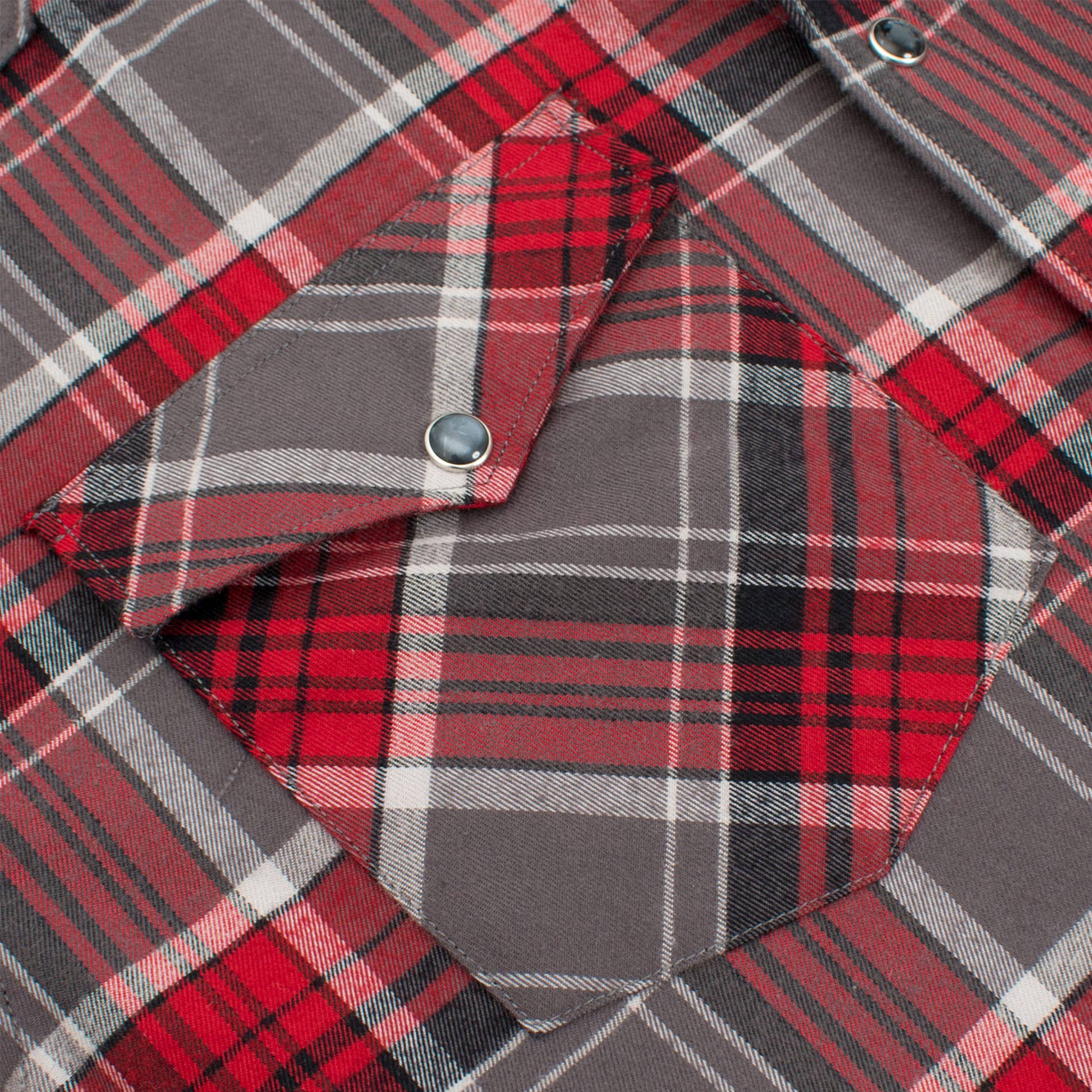 Rodeo Clothing - Wholesale Button Down Shirt - Men's - Men's Western Long Sleeve Flannel Shirts With Snap Buttons44