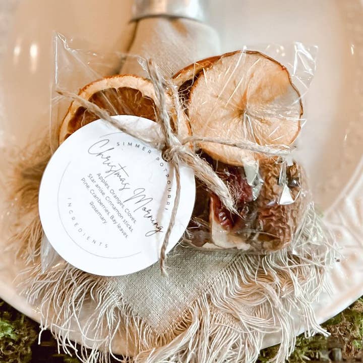 The Coppered Fern - Wholesale Potpourri - Mini Simmer Pot - Christmas Morning0