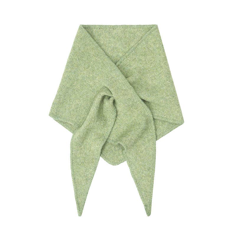 Dipped Shop - Wholesale Scarf - Women's - Winter Knit Wool Solid Color Triangle Scarf DP25G5920