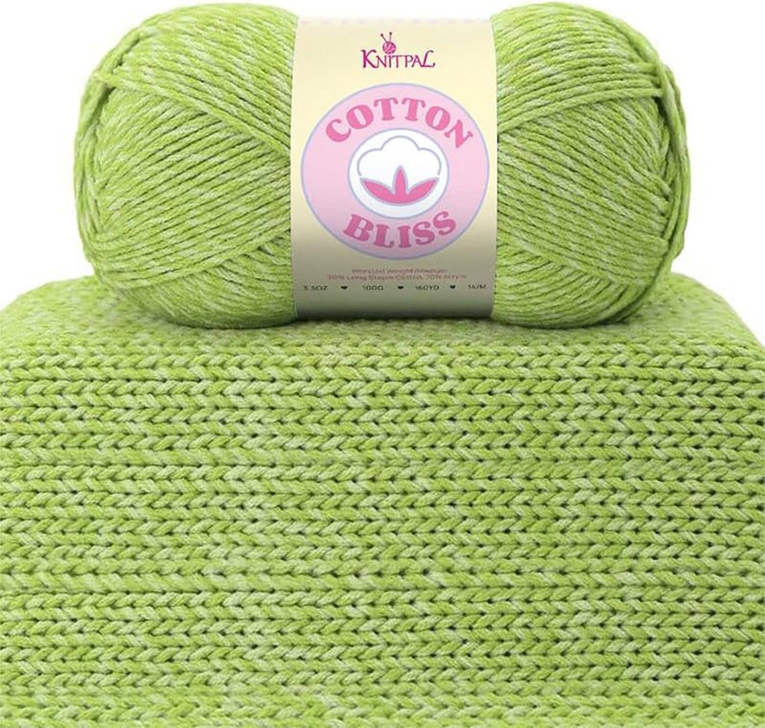 KnitPal - Wholesale Yarn - Cotton Bliss Milky Soft Yarn - #4 Worsted Weight18