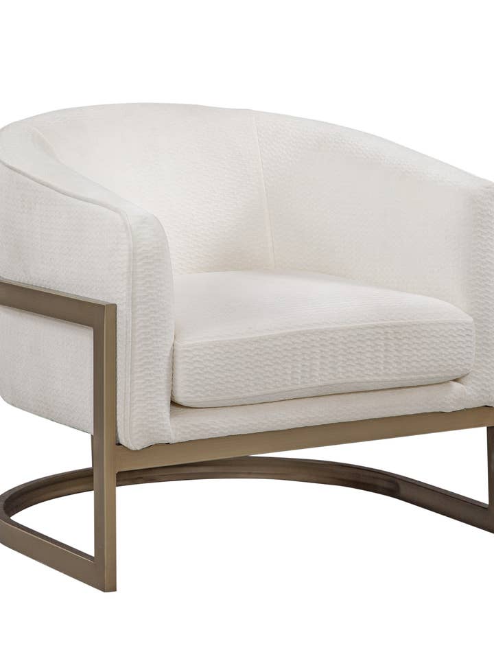 Neve Accent Chair for wholesale by Bassett Mirror Co