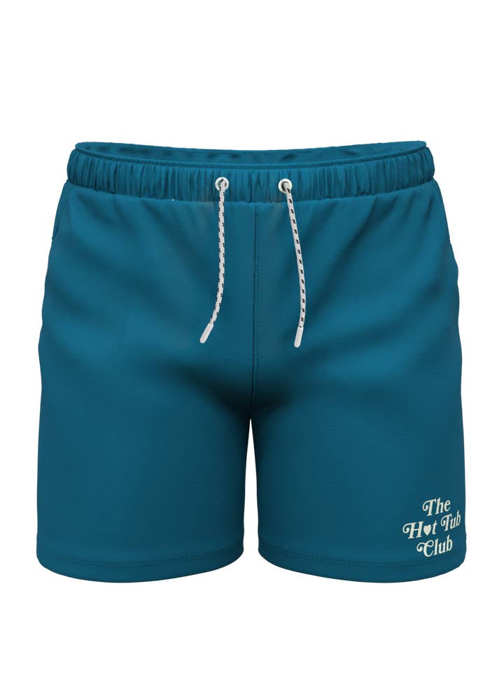 Shinesty, Inc - Wholesale Swim Shorts - Men's - The Lake House | Retro Aztec Ball Hammock® Pouch 8" Swim Trunks2