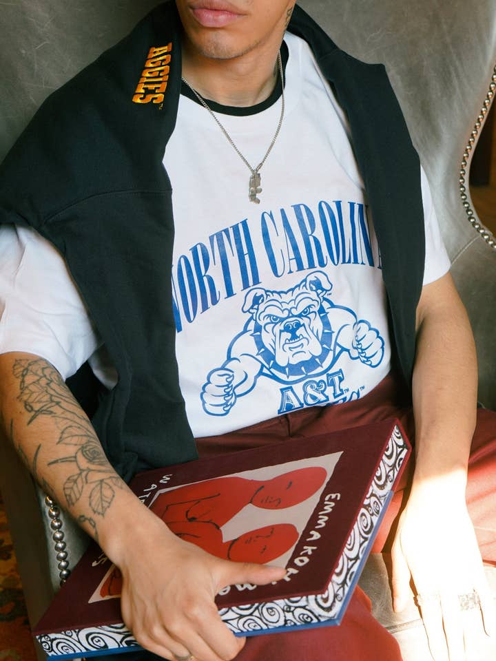 Retro North Carolina A&T Aggies T-Shirt for wholesale by 9tofive