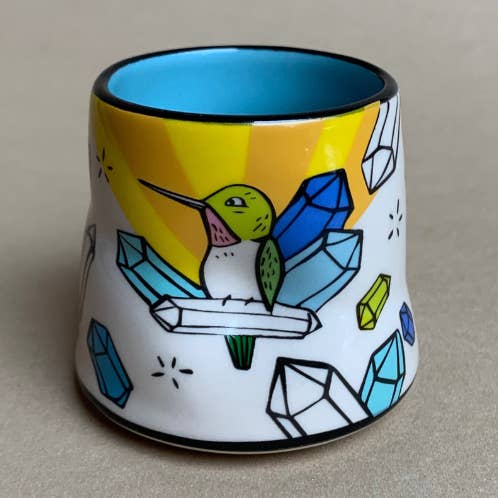 Lucky Hummingbird Cup - Small for wholesale by The Bowl Maker
