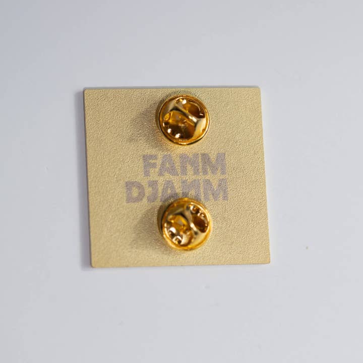 Fanm Djanm - Wholesale Lapel Pin/Button - Afro Hair Is Good Hair Enamel Pin2