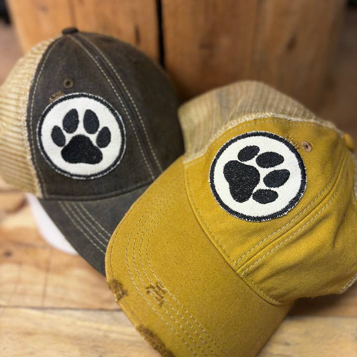 The Goat Stock - Wholesale Baseball Cap - Unisex - Your Paw Print Hat *customize