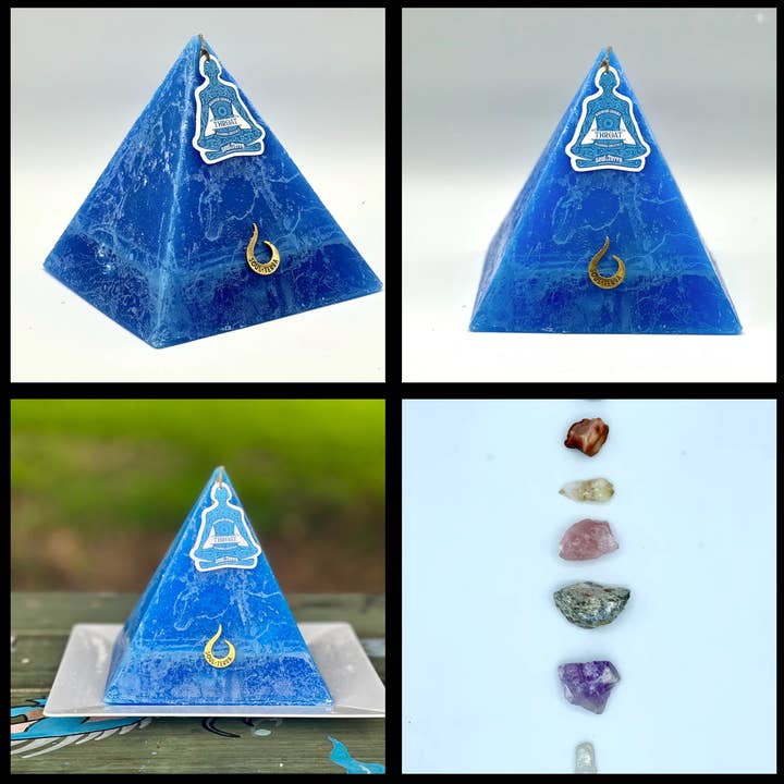 Soul-Terra – Großhandel Stumpenkerze – Soul-Terra Chakra-Kerzen, 7-tlg.