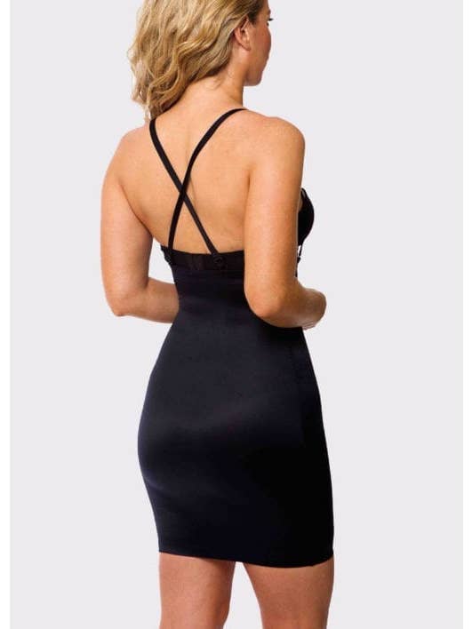 LaSculpte - Wholesale Shapewear – Women's - Half Slip With Multiway Straps1