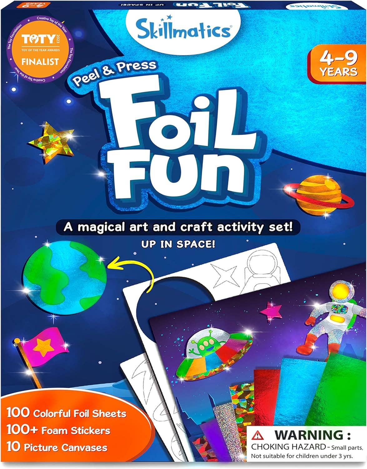 Skillmatics - Wholesale Art Set - Kids & Baby - Skillmatics - Foil Fun - Up in Space No Mess Art for Kids2