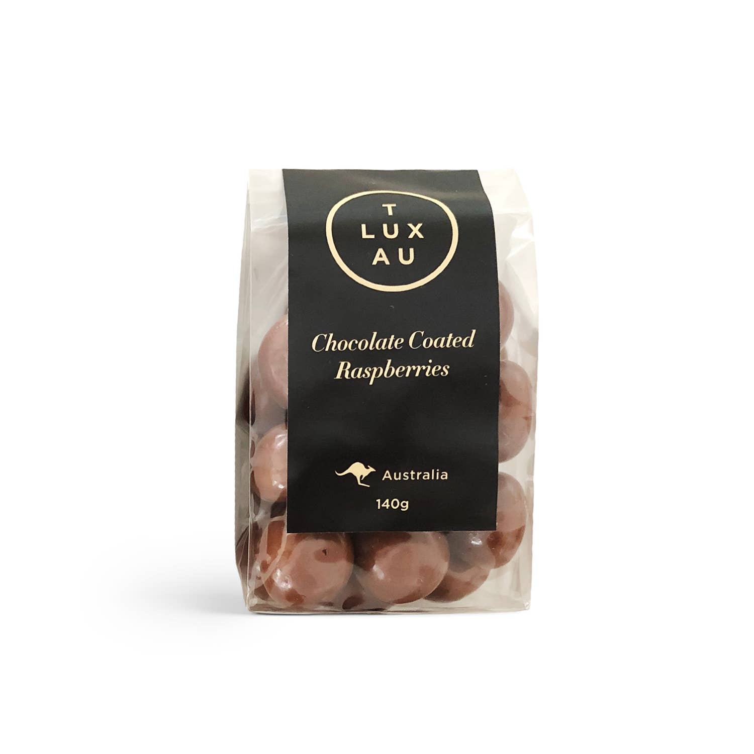 TLUXAU - Wholesale Chocolate-covered sweets - Small - Milk Chocolate Raspberries (Jellies) 120g
