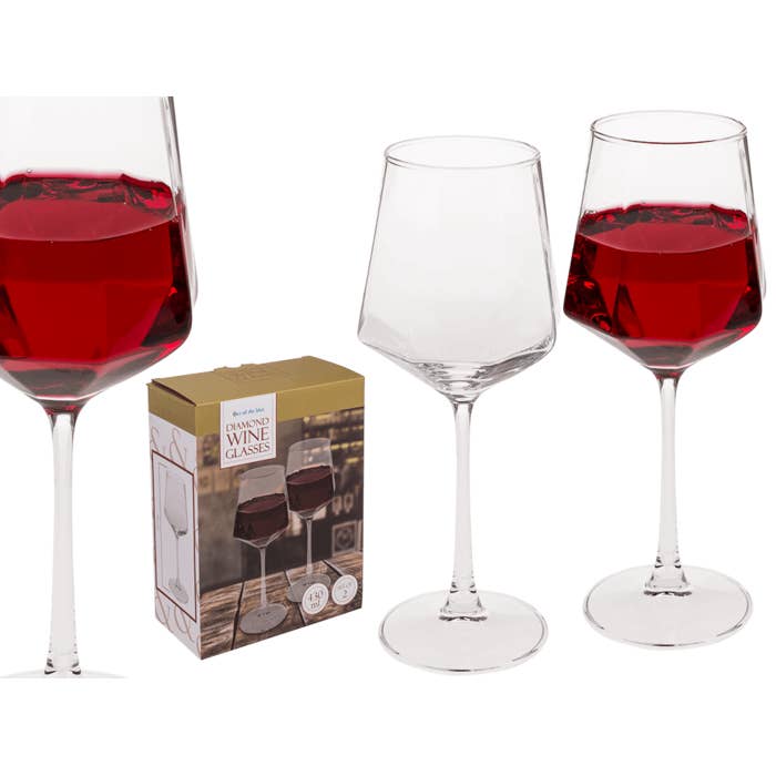 Out of the blue KG - Wholesale Wine Glass - Diamond Wine Glasses,