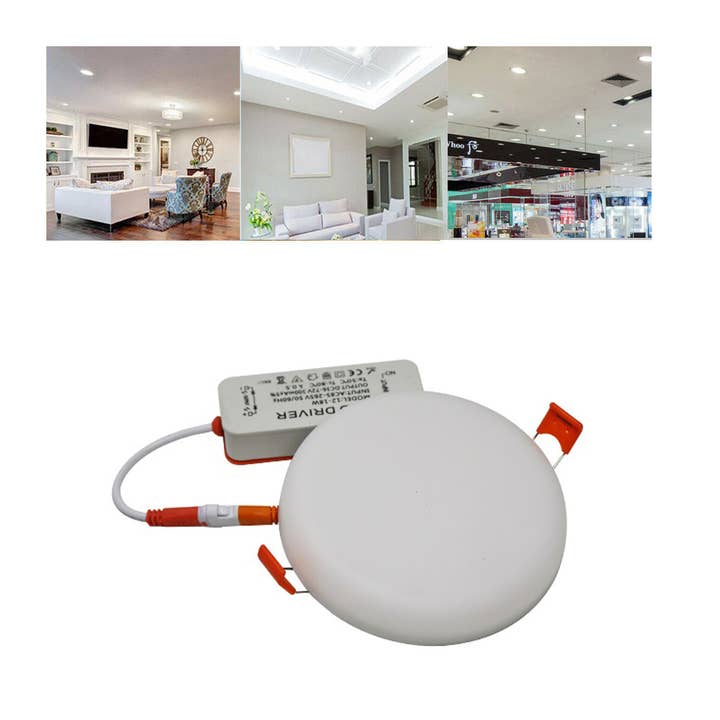 Ledsone - Wholesale Chandelier/Hanging Light - Ultra Thin LED 18 W 6000 K LED Panel Recessed Round Ceiling Spotlight Down Light~25289