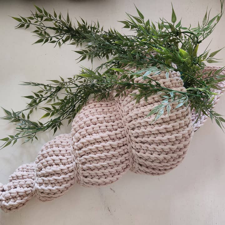 Naturalmarjory - Wholesale Basket - Bulot XXL, bohemian style “shell” decorative basket