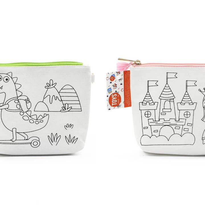 Pochette À Colorier + 6 Feutres + 1 Pompon pour la vente par CP INTERNATIONAL