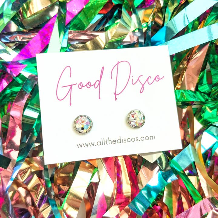 All The Discos - Wholesale Stud/Post Earrings - Good Disco Stud Earrings7