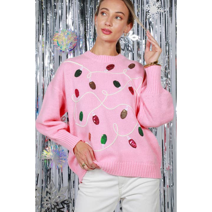 Colorful Christmas-Light Embellishment Cozy Sweater VT82259 and other Purchase Wholesale ugly christmas sweaters. Free Returns & Net 60 Terms on Faire trending on Faire.