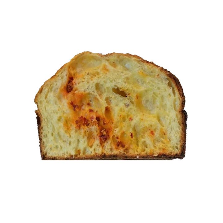 OLIO DI SERRA - Venta al por mayor Tarta - Panettone artesanal - Caciocavallo, N'duja (650g)