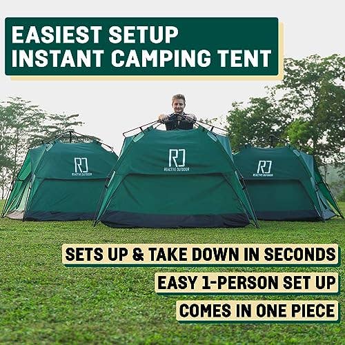 Reactive Outdoor - Wholesale Tent - 3 Secs Camping Tent - Instant Pop Up Reactive Outdoor Tent2